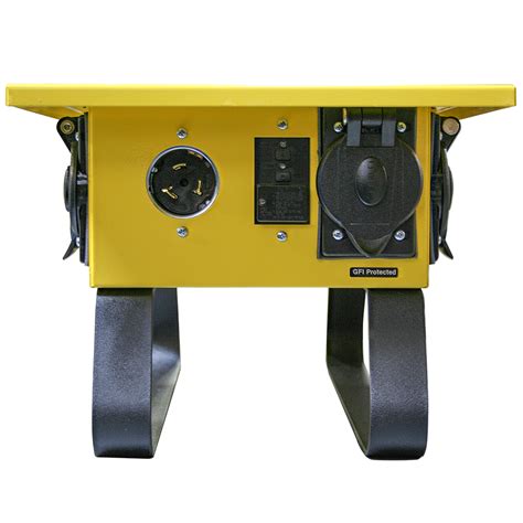 job site electrical distribution box|jobsite power distribution box.